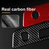 Real Soft Carbon Fiber Trim For Subaru BRZ Toyota GR86 2021 2022 2023 2024 Center Console Defogging Outlet Sticker Accessories.