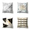 Polyester Pillow Case Automobile Decoration Home Printed Pillow Case Waist Cushion Cover Car Cushion Head Cushion Cover