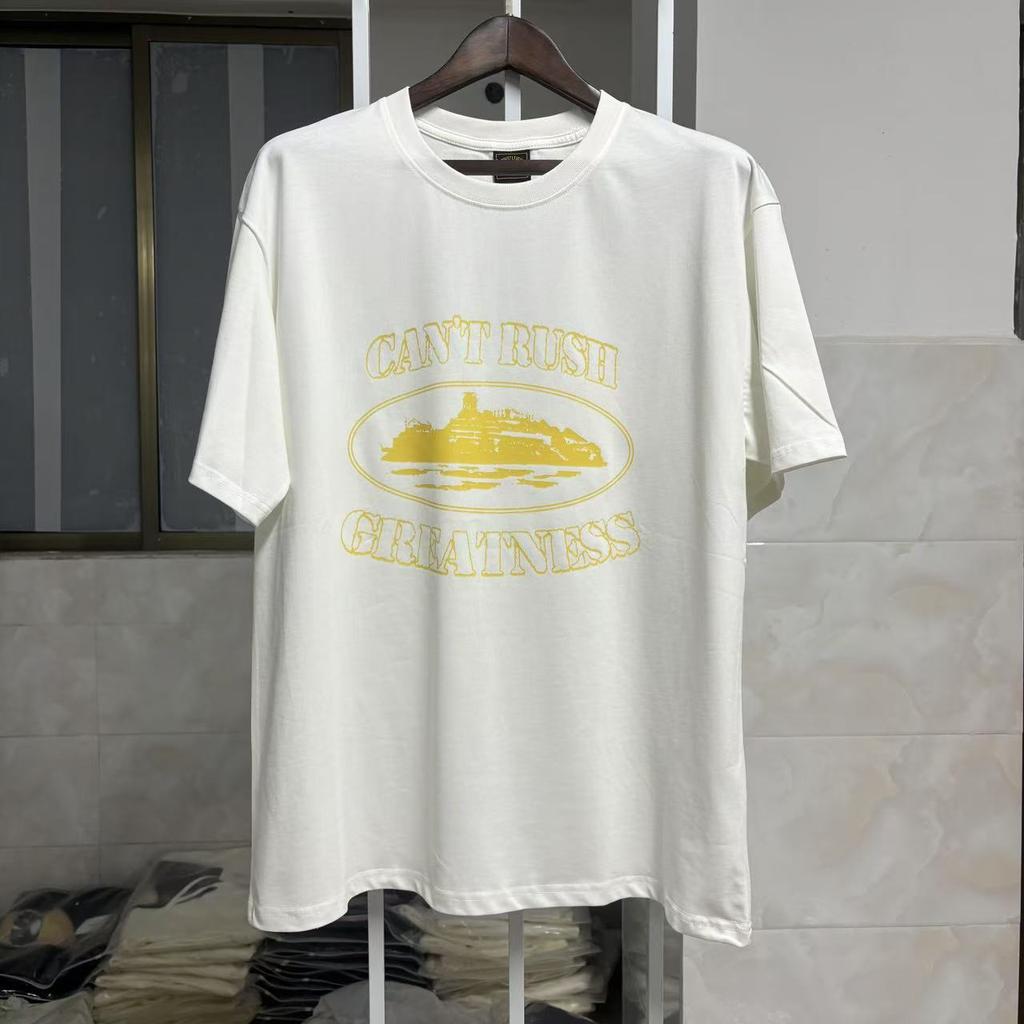Cross-border New Corteiz Short-sleeved T-shirt Letter Printing Loose Casual Half-sleeve