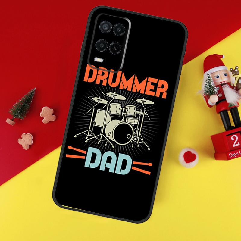 Drum Drummer Music DJ Case For Oppo A78 A98 A18 A38 A58 A5 A6 Pro A54 A74 A94 A17 A57 A80 A60 A40 A96 A76 A16 A15