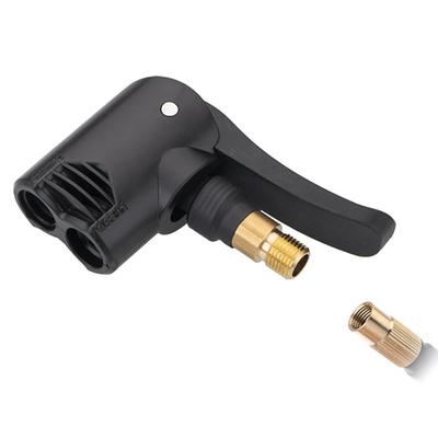 Inflator Pump Head Leakproof Direct Replacement 2 In 1 Presta Schrader Compatible Car