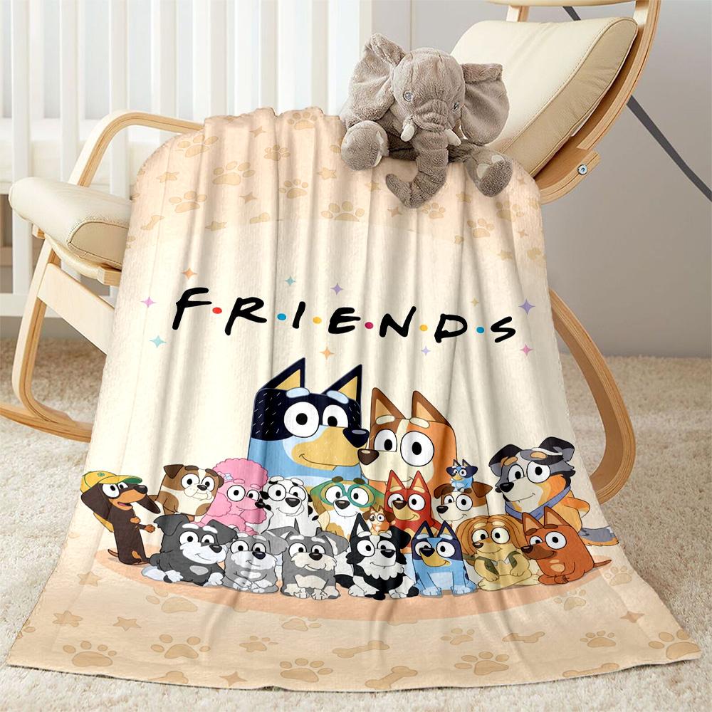 Bluey 7 Blanket Ultra-Soft Great for Bedding Couch Livingroom for All Occasions Modern Ideal Gift for Friends Family Couples Picnic