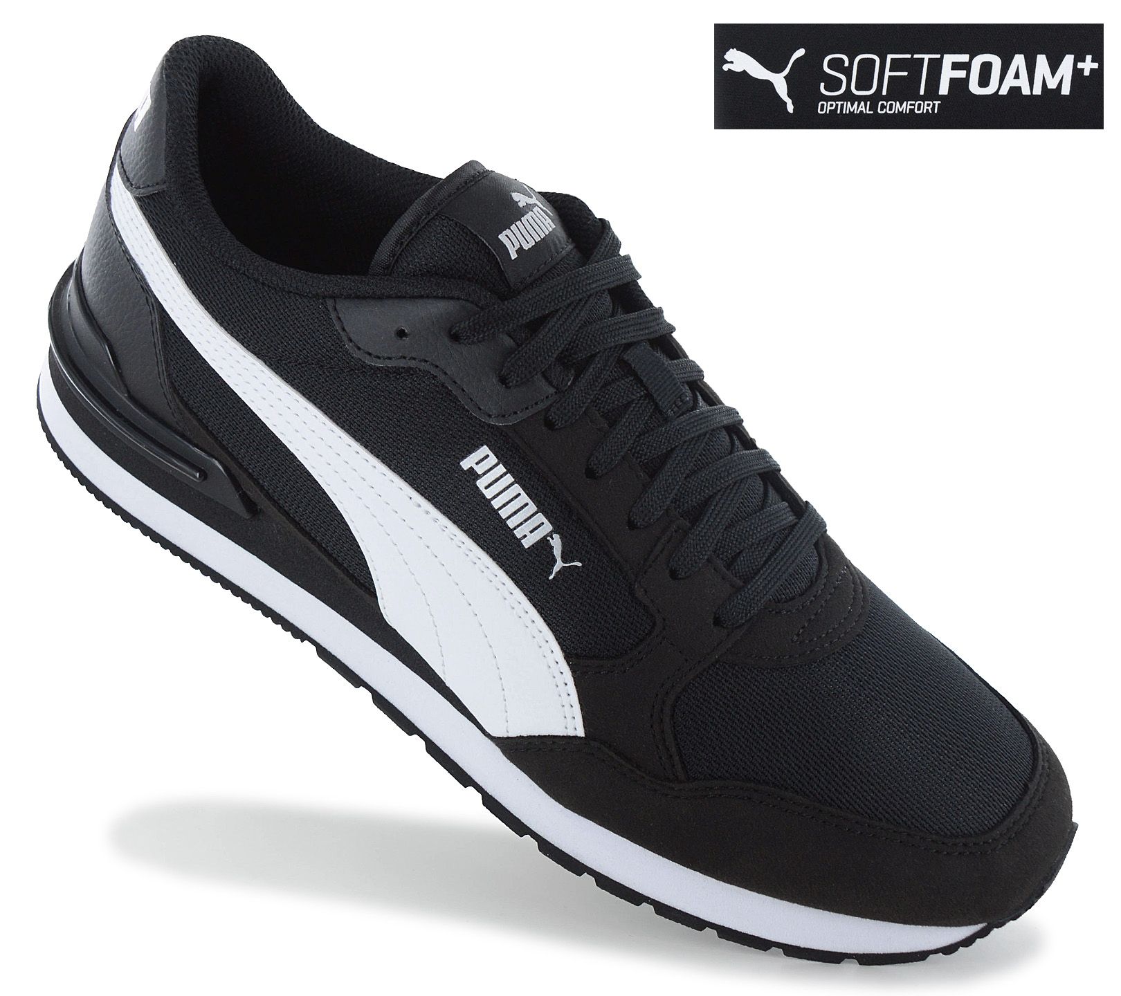

PUMA ST Runner v4 Mesh - Men s Sneakers Shoes Black 399666-01 ORIGINAL EU 42 UK 8 чёрный