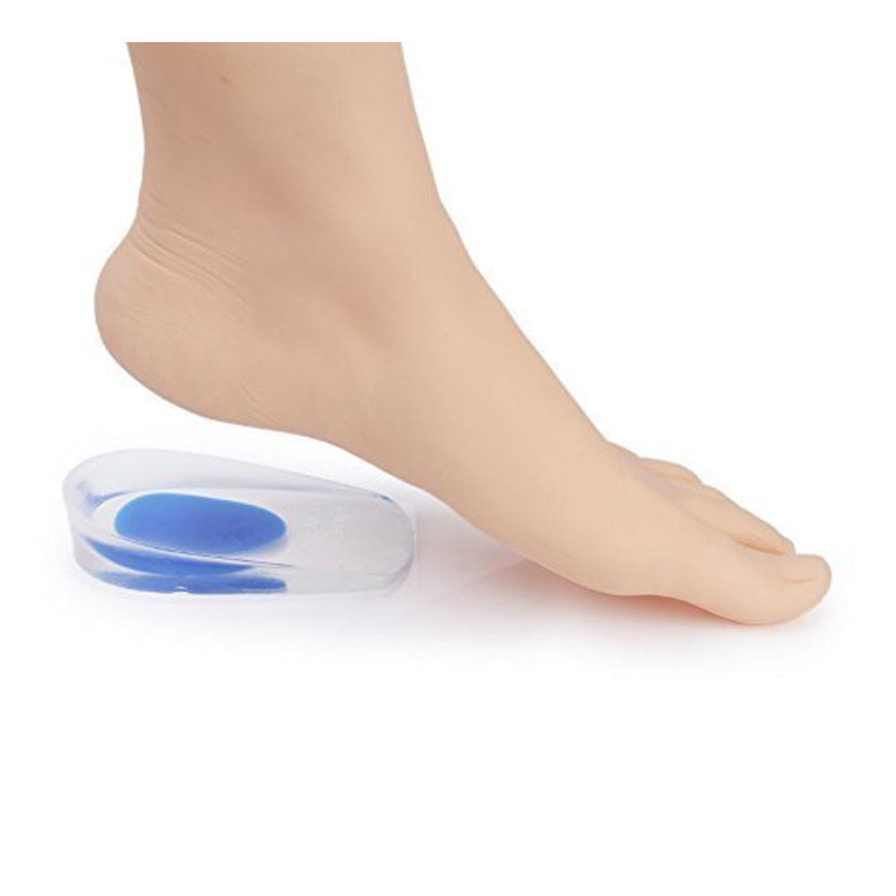 

Liroyal Footful, 2 пары гелевых пяточных чашек, подушечки для поддержки пятки, подушечки для подошвенной болезни синий