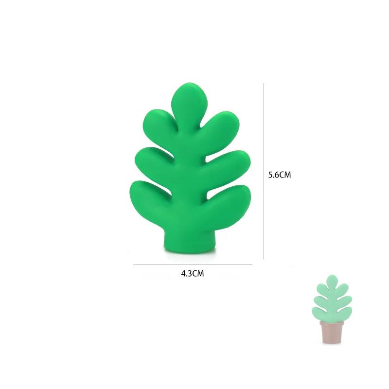 4pcs Big Building Block Forest Plant Series Flower Grass Tree Outdoor Adornment Street Accessories Compatible Scenes Toy For Kid