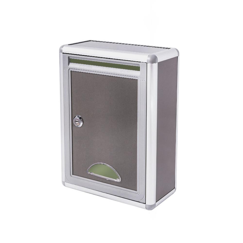 

Надёжный настенный почтовый ящик для предложений, газетный ящик, большая вместимость, запираемый ящик для голосования, сообщество Style A