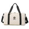 New fashion diamond luggage bag short-distance fitness bag leisure sports travel bag handbag shoe compartment training bag
