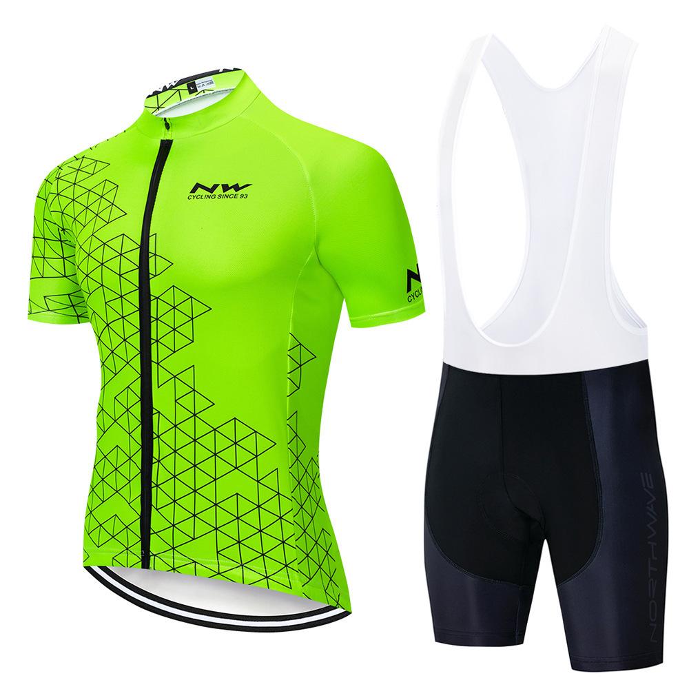 Hot Sale NW Bicycle Short Sleeve Cycling Suit Outdoor Sports Cycling Shirt Road Cycling Suit Foreign Trade Special