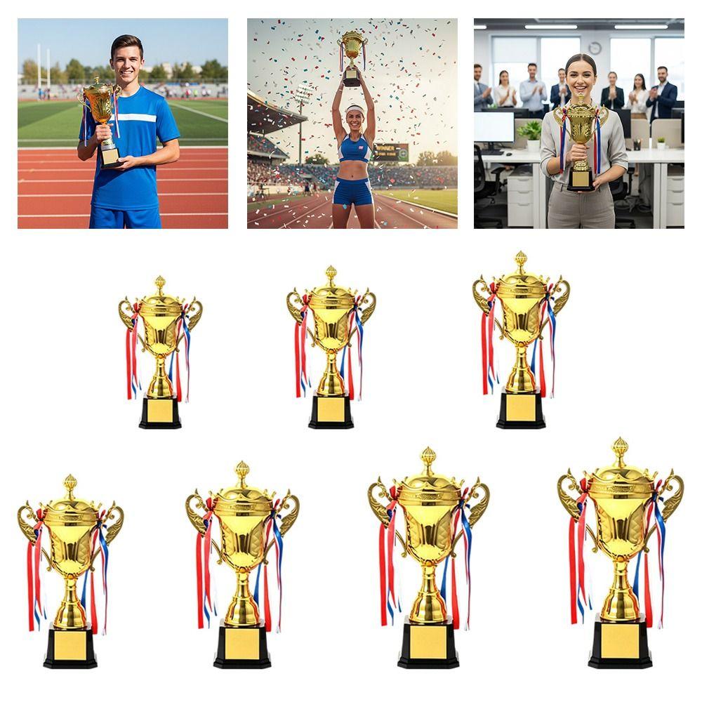Metal Cup Trophy Cup Multi Size Prize Cup Awards Metal Model Award Cup  School Rewarding