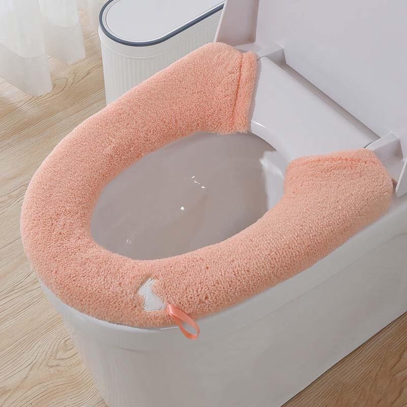 Thickened Toilet Seat Cushion with Handle