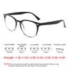 TUREZING Round High Quality Optometry Glasses for Men Women 0 to +6.0 Vision Correction
