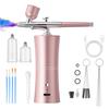 Portable Airbrush Kit Cordless Airbrush Pen 3 Pressure Settings Airbrush Makeup Tool for Nail Art & Cake Decorating