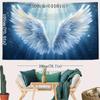 One Piece of "Angel Wings" Pattern Print for Bedroom Walls Made of Polyester Fabric