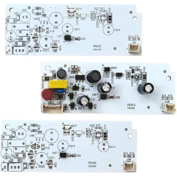 1x W10515058 LED Driver& 2x W10515057 Led Lights Board Replacement for Maytag MSB27C2XAM00 Refrigerator