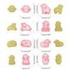 8 Pieces Cookie Cutters Sheep Shaped Biscuit Mold Kitchen Tools Food Grade Plastic Material Baking Supplies for Children