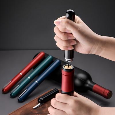 Pen Shaped Pneumatic Bottle Opener Cross Border Household Creative Needle Wine Bottle Opener Manual Bottle Opener