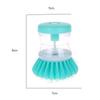 Press Type Scrubber Soap Dispenser Household Dish Brush Cleaning Brush Pot Brush Cleaning Tool