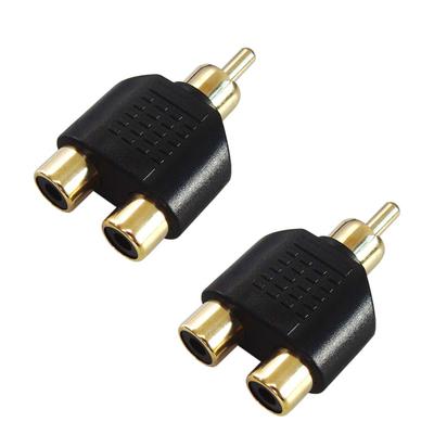 Plug Terminal 2 Distribution Adapter Composite Distribution Plug Set of F-Factory RCA/Pin 2/C-101
