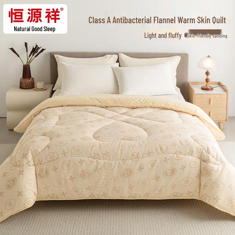 Hengyuanxiang Class A Antibacterial Brushed Winter Quilt