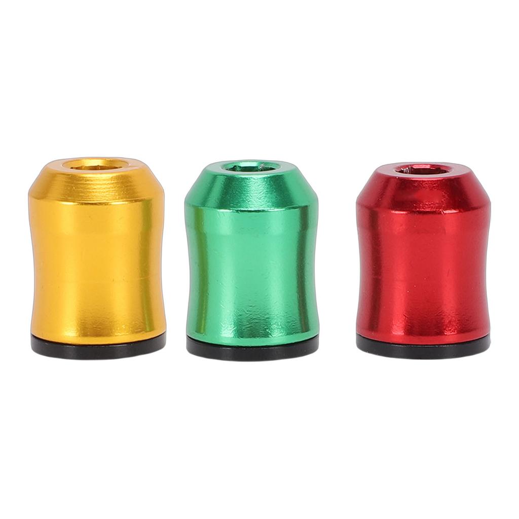 3PCS Screwdriver Head Magnet Rings Screw Drill Bit Holder Magnetizer Red Green Yellow