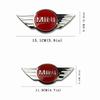 ABS Emblem Badge Decoration for Mini Cooper R55 R56 R60 R61 Replacement Car Rear Front Hood Logo Auto Styling Accessories
