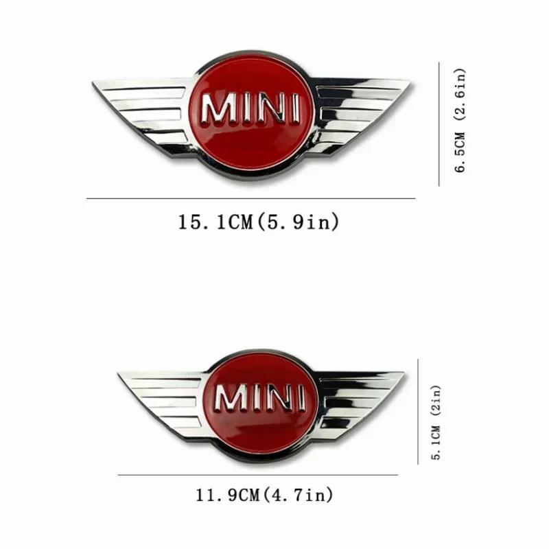 ABS Emblem Badge Decoration for Mini Cooper R55 R56 R60 R61 Replacement Car Rear Front Hood Logo Auto Styling Accessories