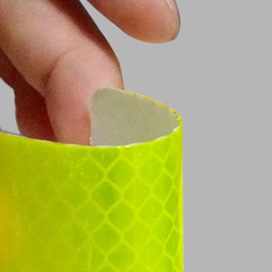 10Pcs Rectangle Shape Reflective Decals Decorative Creative Waterproof Reflective Sticker for Car