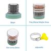 Universal Anti-Splash Adjustable Kitchen Tap Faucet Filter Filter Nozzle 6-layer Filtration