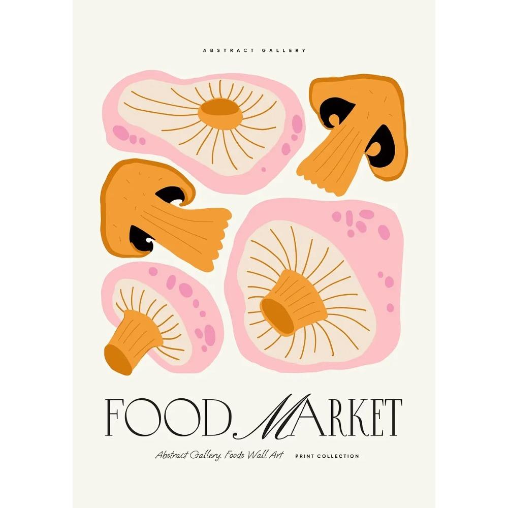 Minimalism Foods Posters Delicious Oyster Pink Ramen Bowl Shrimp Hot Dog Prints Canvas Painting Wall Pictures Home Kitchen Decor