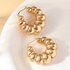 2PC Women's Retro Heavy Metal Alloy Pendant Gothic Punk Geometric Earrings Fashion Zircon Suitable for Party and Festival Gifts