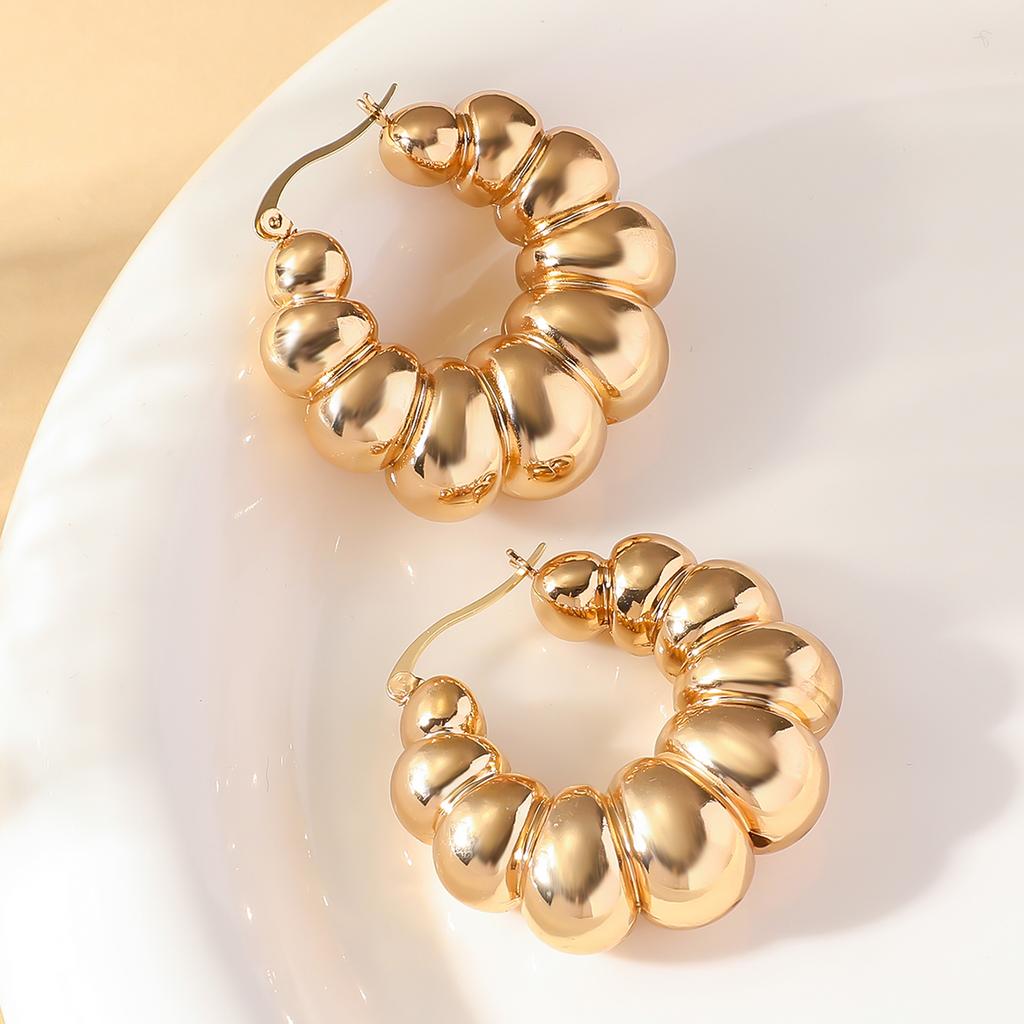 2PC Women's Retro Heavy Metal Alloy Pendant Gothic Punk Geometric Earrings Fashion Zircon Suitable for Party and Festival Gifts