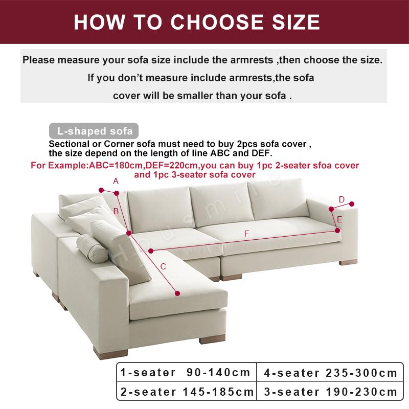 Stretch Sofa Covers For Living Room Needs Choose 2pieces Sofa Covers For L Shape Chaise Longue Corner Sectional Sofa