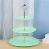 Durable Fruit and Dessert Organizer 3 Tiers Cake Display Stand Reusable Food Serving Tray Cakes Organizer for Home