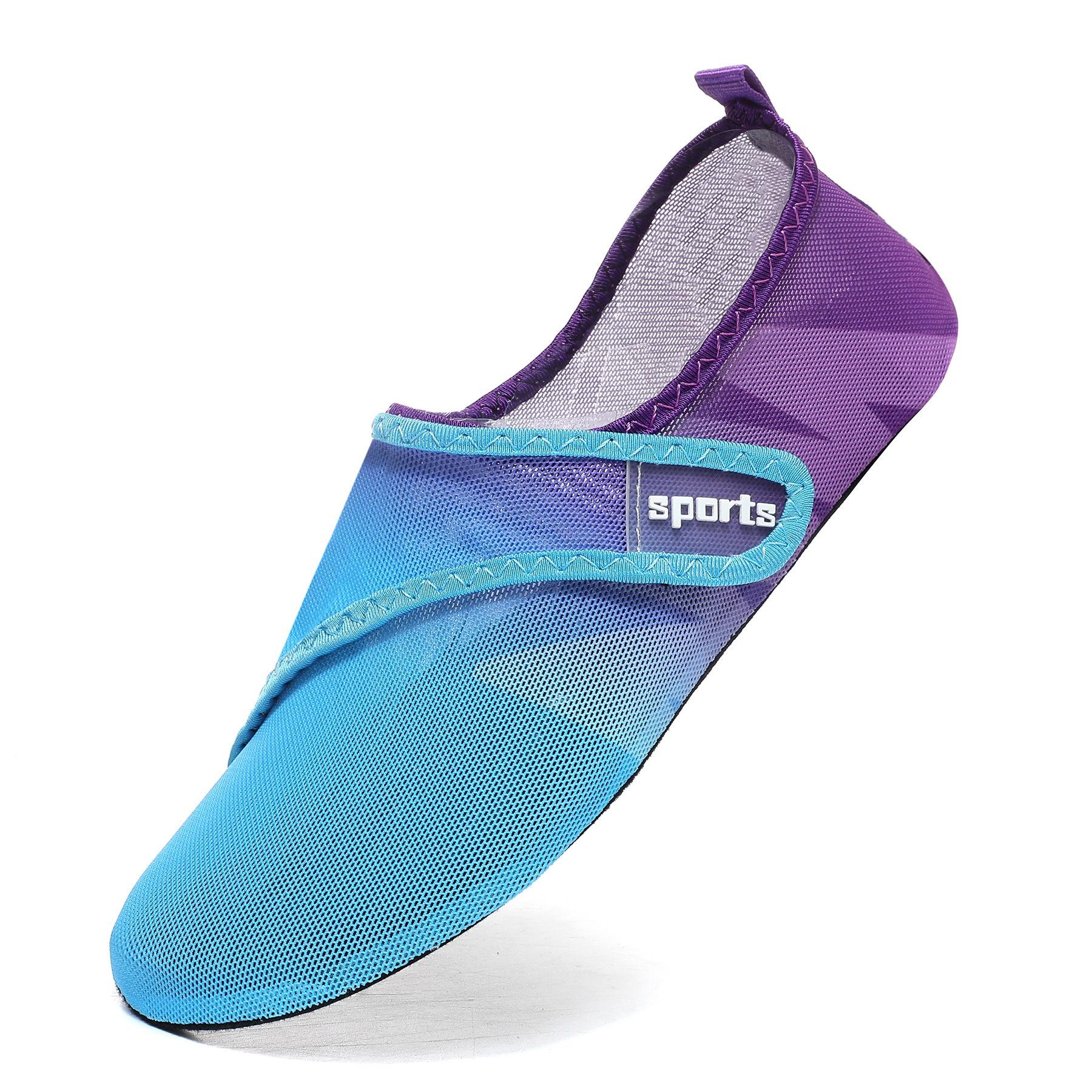 

Сверхлегкая обувь для плавания унисекс — вентилируемая и быстросохнущая для пляжных приключений — нескользящая обувь для плавания, идеально подходящая для мужчин, женщин и занятий спортом на открытом воздухе 38-39 фиолетовый