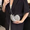 Commute Conch Bag PVC Crossbody Bag Trendy Shell Shoulder Bag  Girls