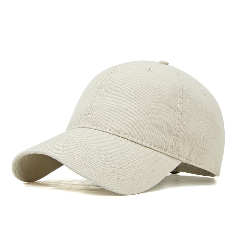 Hat Factory Washed PVC Twill Men s Baseball Cap Custom LOGO Printed Embroidered Letter Pattern Advertising Work Cap Women s Cap M 5659 cm