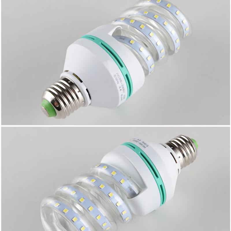OEINGLED 32W 3000K U-shaped Spiral LED Corn Bulb