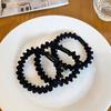 3Pcs Women Hair Ties Thread Texture High Elasticity Hair Bands No