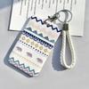 Waterproof Cartoon Plastic Card Cover Women's Kids Bus Credit ID Name Business Working Bank Card Badge Holder Protective Cover