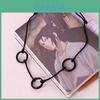 Colar Fashionável de Anime Naruto Uchiha Itachi Com Pingente Único de Três Anéis