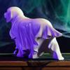 Luminous Ghost Dog Statue Ghosts Walking Dog Figurine Halloween Decoration Resin Ornament Home Festival Party Decoration