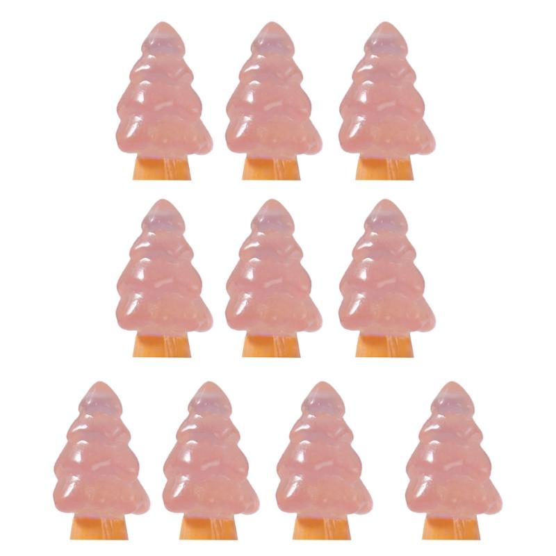 

Рождественская елка Снежный пейзаж Светящиеся подвески Мини светящийся в темноте шарм Смола Миниатюрные подвески Оптом Подвески-бусины