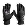 Cycling Gloves for Men Reflective  Waterproof  Zipper Outdoor Warm  Fleece and Thickened Mountaineering Sports Gloves for Women