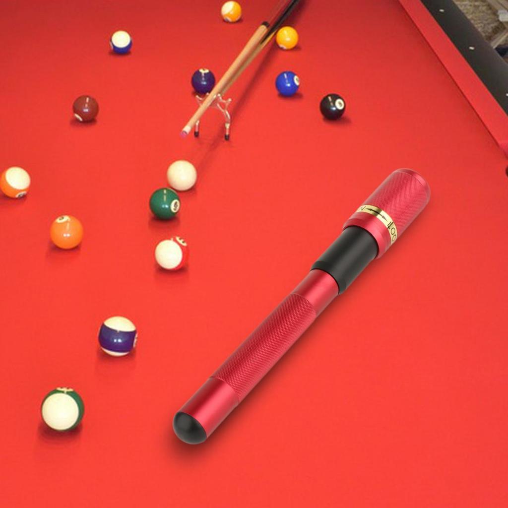 Sturdy Pool Cue Extension Billiards Cue Extension Aluminum Alloy Lengthen Tools
