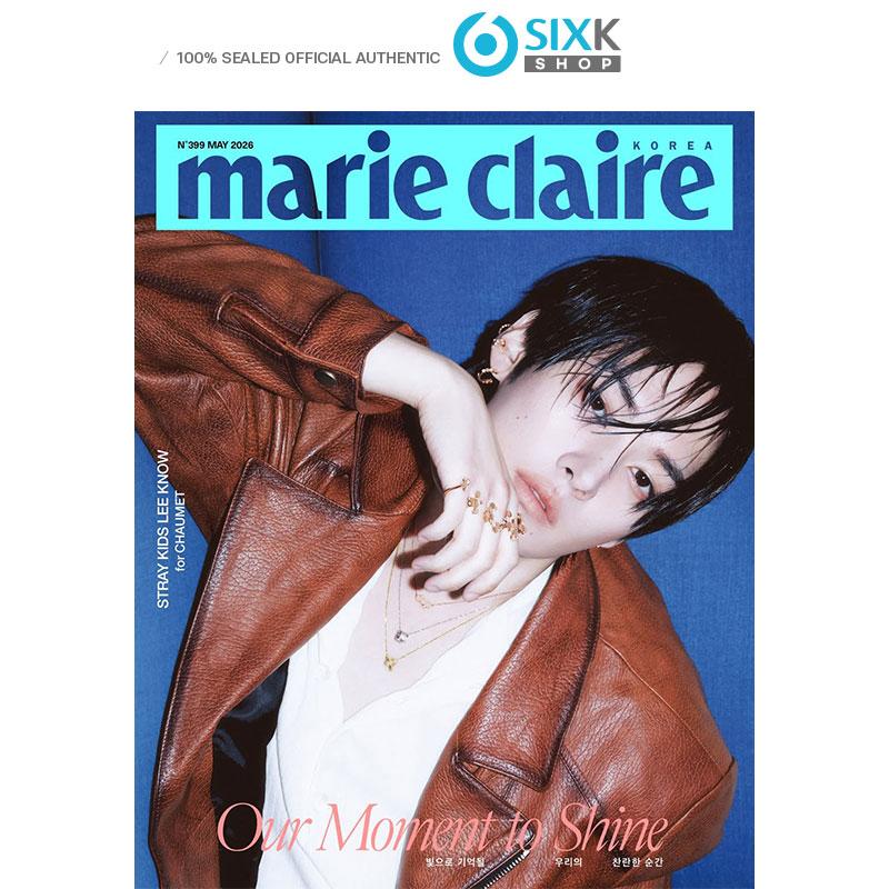 [Ön Sipariş] MARIE CLAIRE - STRAY KIDS LEE KNOW (MAYIS SAYISI 2026) (SIXKSHOP FAYDA) Çevirili