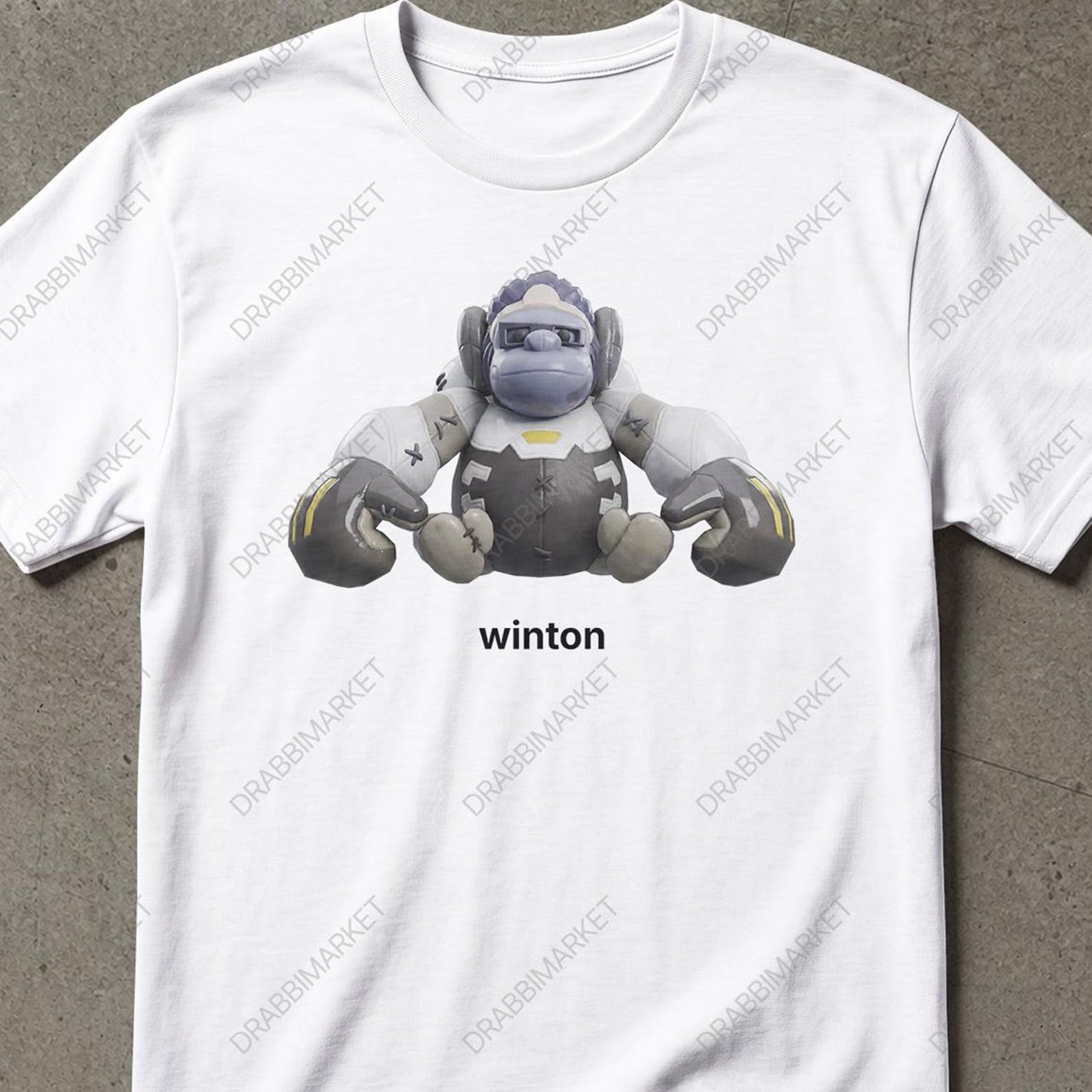 Winton Overwat Meme Gamer Shirt XL