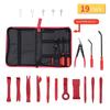 Car Audio Disassembly Panel Trim Removal Tool Kit Door Clip Interior Trim Tools Auto Radio Removal Pry Tool 5/16/19Pcs
