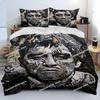 3D Movie Scarface Tony Bedding Set Duvet Cover Full Queen King Size Pillowcase Bed Print Bed Set Aldult Kid Bedroom Single Twin