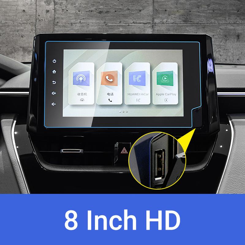 Car Accessories For Toyota Corolla Cross XG10 2021 2022 2023 Tempered Glass GPS Navigation Screen Protector Film LCD Sticker
