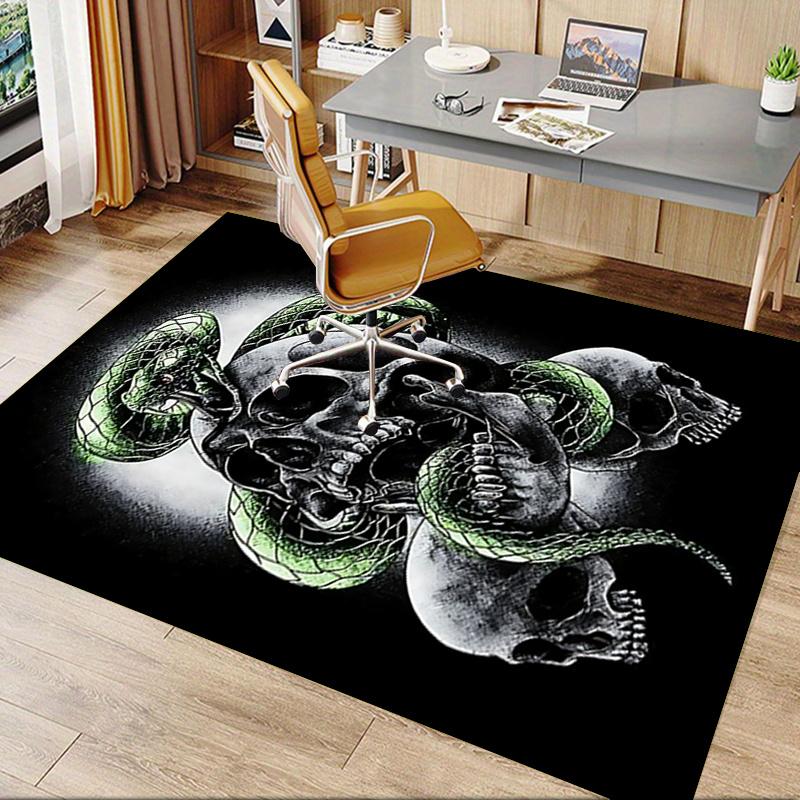 Snake Chair Mat: Office Carpet Oversized Rug for Home Decor, Sofa Carpet, Gift Idea, Suitable for Bedroom, Living Room, and Various Rooms